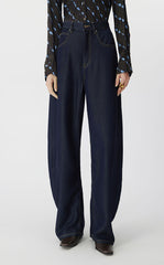 Pants / JNBY Eco-Friendly Banana-Cut Denim Trousers