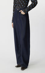 Pants / JNBY Eco-Friendly Banana-Cut Denim Trousers