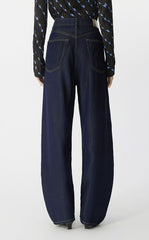 Pants / JNBY Eco-Friendly Banana-Cut Denim Trousers