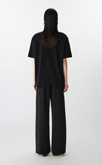 Pants / JNBY Wide-Leg Stretch Cotton Trousers