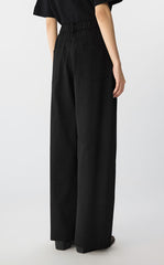 Pants / JNBY Wide-Leg Stretch Cotton Trousers