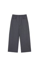 Pants / JNBY Wide-Leg Stretch Cotton Trousers