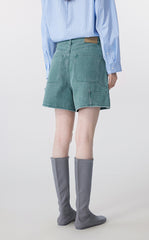 Shorts / JNBY Wide-Leg Rolled Denim Shorts