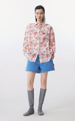 Shorts / JNBY Wide-Leg Rolled Denim Shorts