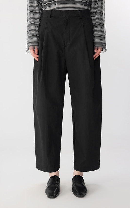 Pants / JNBY Organic Jacquard Tapered Cropped Pants