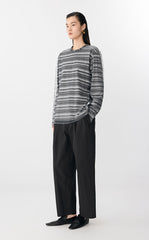 Pants / JNBY Organic Jacquard Tapered Cropped Pants