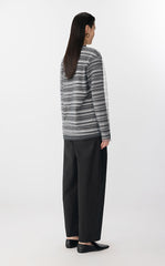 Pants / JNBY Organic Jacquard Tapered Cropped Pants