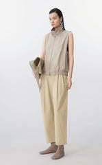 Pants / JNBY Organic Jacquard Tapered Cropped Pants