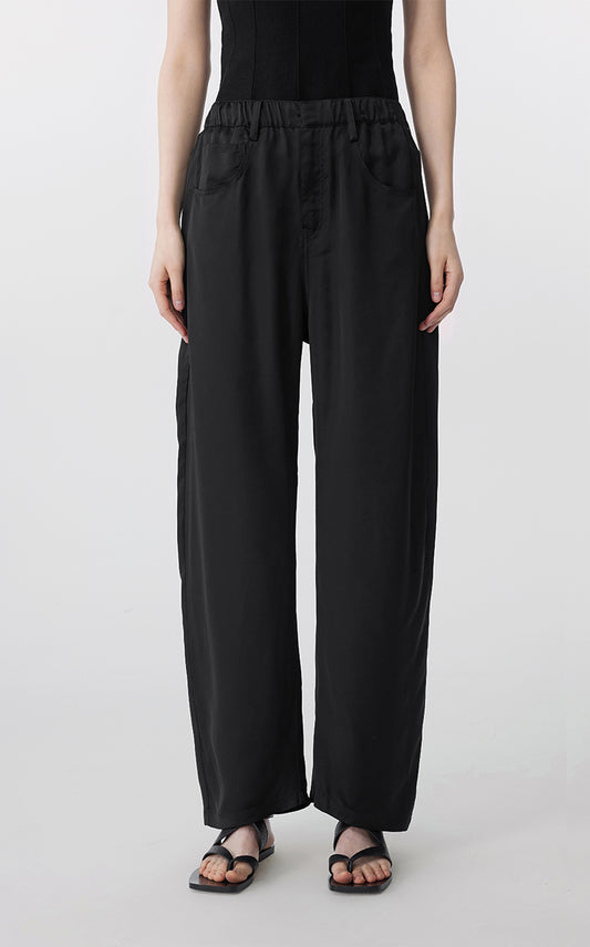 Pants / JNBY Banana Fit Rolled Tencel Pants