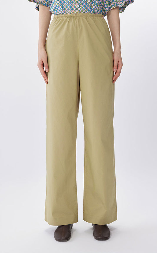 Pants / JNBY Drawstring Straight-Leg Stretch Trousers