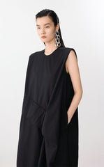 Dress / JNBY High-Density Cotton Sleeveless Dress