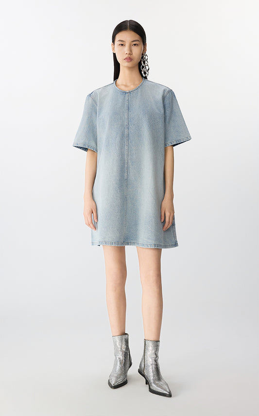 Dress / JNBY A-Line Short Sleeve Dress