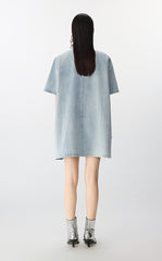 Dress / JNBY A-Line Short Sleeve Dress