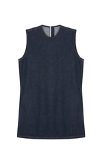 Dress / JNBY A-Line Sleeveless Cotton-Hemp Dress
