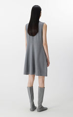 Dress / JNBY Combed Cotton Sleeveless Knit Dress
