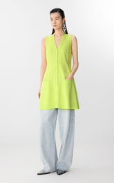 Dress / JNBY Combed Cotton Sleeveless Knit Dress