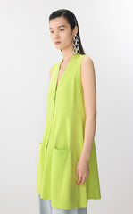 Dress / JNBY Combed Cotton Sleeveless Knit Dress