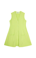 Dress / JNBY Combed Cotton Sleeveless Knit Dress