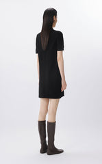 Dress / JNBY A-Line Short Sleeve Cotton Dress