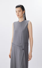 Dress / JNBY Sleeveless Wool Long Dress