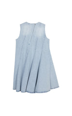Dress / JNBY Sleeveless Gray Washed Denim Dress