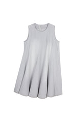 Dress / JNBY Sleeveless Gray Washed Denim Dress