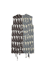 Dress / JNBY Sleeveless Geometric Print Dress