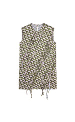 Dress / JNBY Sleeveless Geometric Print Dress