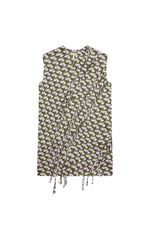 Dress / JNBY Sleeveless Geometric Print Dress