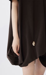 Dress / JNBY Roma Knit Bubble Hem Dress