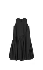 Dress / JNBY Sleeveless A-Line Cotton-Silk Dress