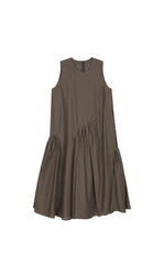 Dress / JNBY Sleeveless A-Line Cotton-Silk Dress
