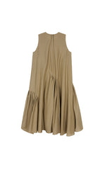 Dress / JNBY Sleeveless A-Line Cotton-Silk Dress