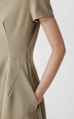 Dress / JNBY S-Line Sleeveless Stretch Dress