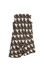 Dress / JNBY Geometric Print Sleeveless Dress