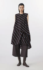 Dress / JNBY Geometric Print Sleeveless Dress