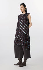 Dress / JNBY Geometric Print Sleeveless Dress