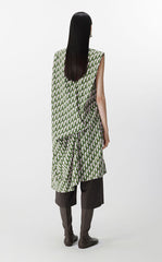 Dress / JNBY Geometric Print Sleeveless Dress