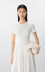 Dress / JNBY X-Line Short Sleeve Dress