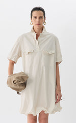 Dress / JNBY Oversize Cotton Short Sleeve Dress