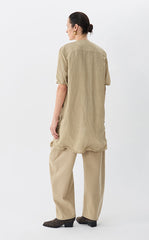 Dress / JNBY Eco V-Neck Short Sleeve Dress