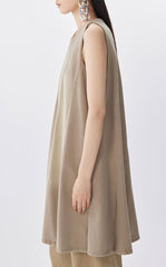 Dress / JNBY Sleeveless Cotton Denim Dress