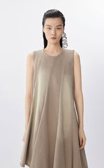 Dress / JNBY Sleeveless Cotton Denim Dress