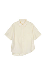 Shirt / JNBY Cotton Sateen Short Sleeve Shirt