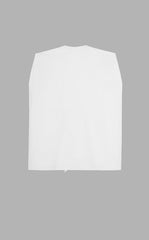 Shirt / JNBY Sleeveless Cotton Poplin Top