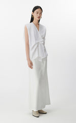 Shirt / JNBY Sleeveless Cotton Poplin Top