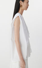 Shirt / JNBY Sleeveless Cotton Poplin Top