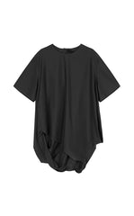 Shirt / JNBY Asymmetrical Cotton-Silk Top