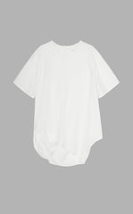 Shirt / JNBY Asymmetrical Cotton-Silk Top