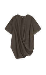 Shirt / JNBY Asymmetrical Cotton-Silk Top